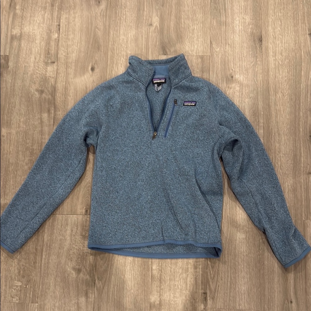 Patagonia Teal Fleece Pullover
